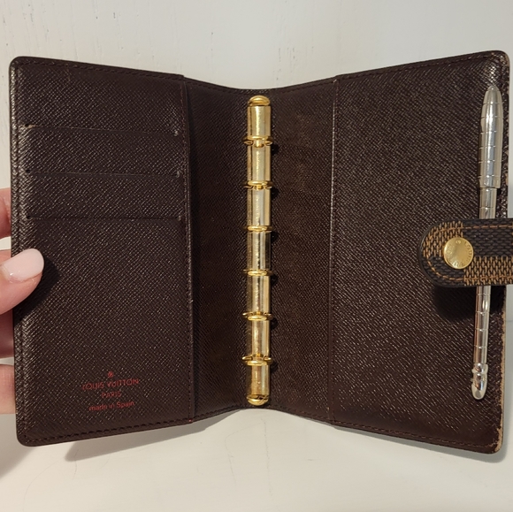 LOUIS VUITTON Damier Ebene Agenda pm - Picture 12 of 17